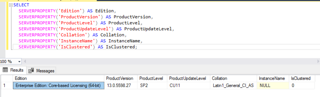 How To Specify The Version And Edition Of Sql Server