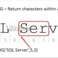 SQL Substring - use of the Substring function