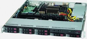 Supermicro 1017R-MTF, 1U form factor