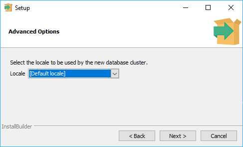 Then you can install the server locale