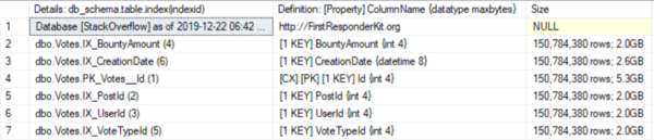 Adding non-clusterized string indices, but using mode 2017 and earlier