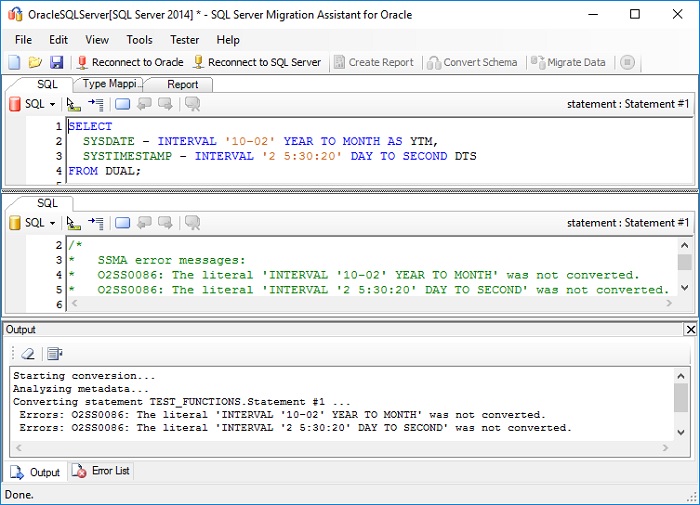 Oracle CONVERT Function