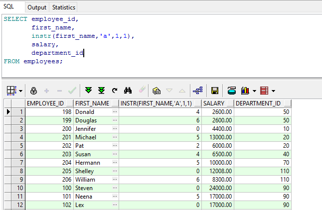 Oracle Instr To Find Last Occurrence