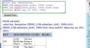 Oracle TO_LOB function