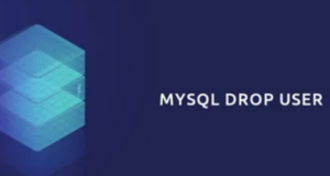 mysql drop