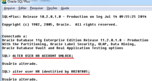 SQLS*Plus - Oracle ALTER USER 1