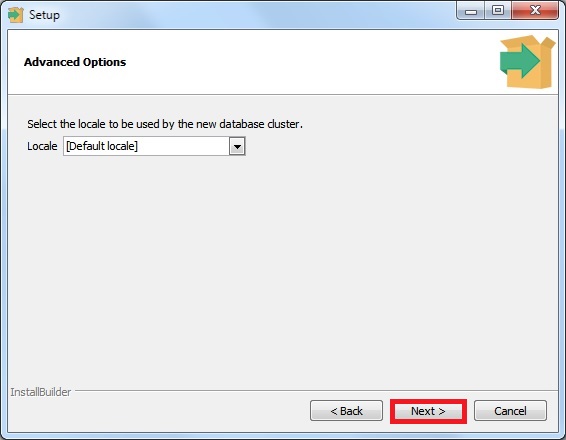 Specify the encoding in the database