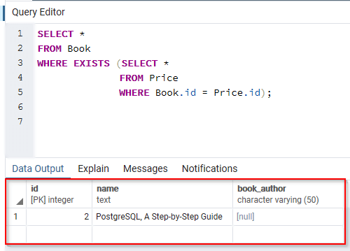 PostgreSQL SELECT Statement